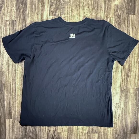 Taco Bell Logo Grid T-Shirt Black Men’s Size L Fast Food Graphic Tee - Picture 2 of 6